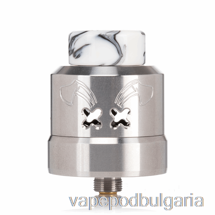 Vape 10000 Дръпки Hellvape Dead Rabbit Max 28mm Bf Rda Stainless Steel